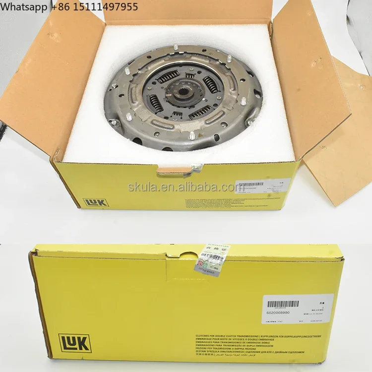 Оригинальные автозапчасти LUK 6020008990: Комплект сцепления (диск сцепления) для Ford Fiesta, Focus, Ecosport, Dps6, Dct250 (art.: 3920dc043dfc6) - 3920dc043dfc6