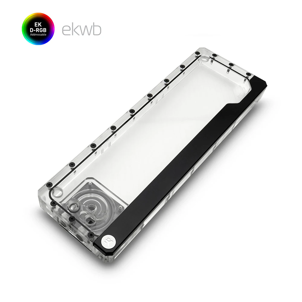 

Встроенный квадратный насос EK-Quantum FLT 360 DDC PWM D-RGB - Plexi