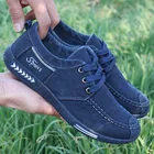 Парусиновая мужская обувь, джинсовая повседневная мужская обувь на шнуровке, мягкая дышащая мужская обувь, весенне-осенние кроссовки, размер 38-46