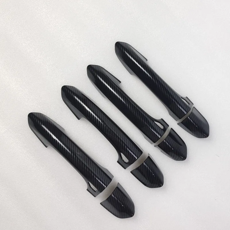 Смарт-крышка дверной ручки из углеродного волокна для Ford Fusion Mondeo 2013-2018 аксессуары