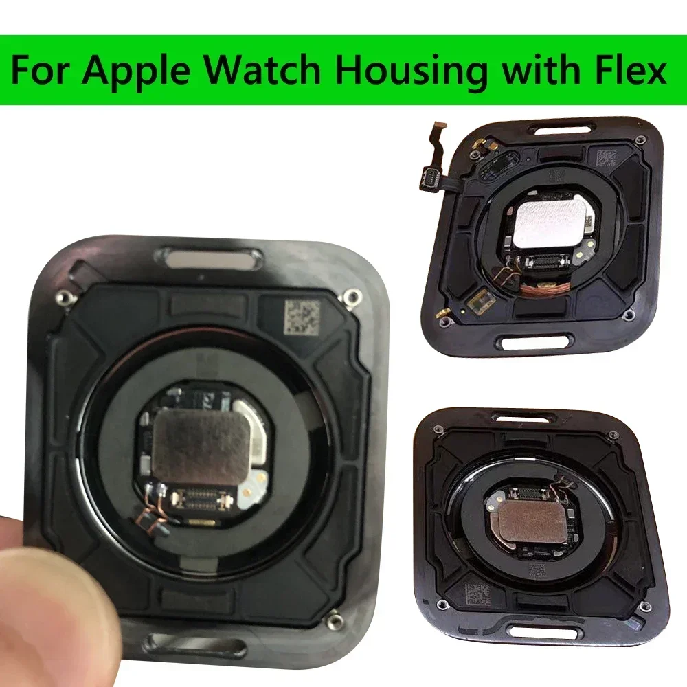 OEM задняя крышка зарядка Гибкая стеклянная дверь средняя рамка для Apple Watch серии 4 5