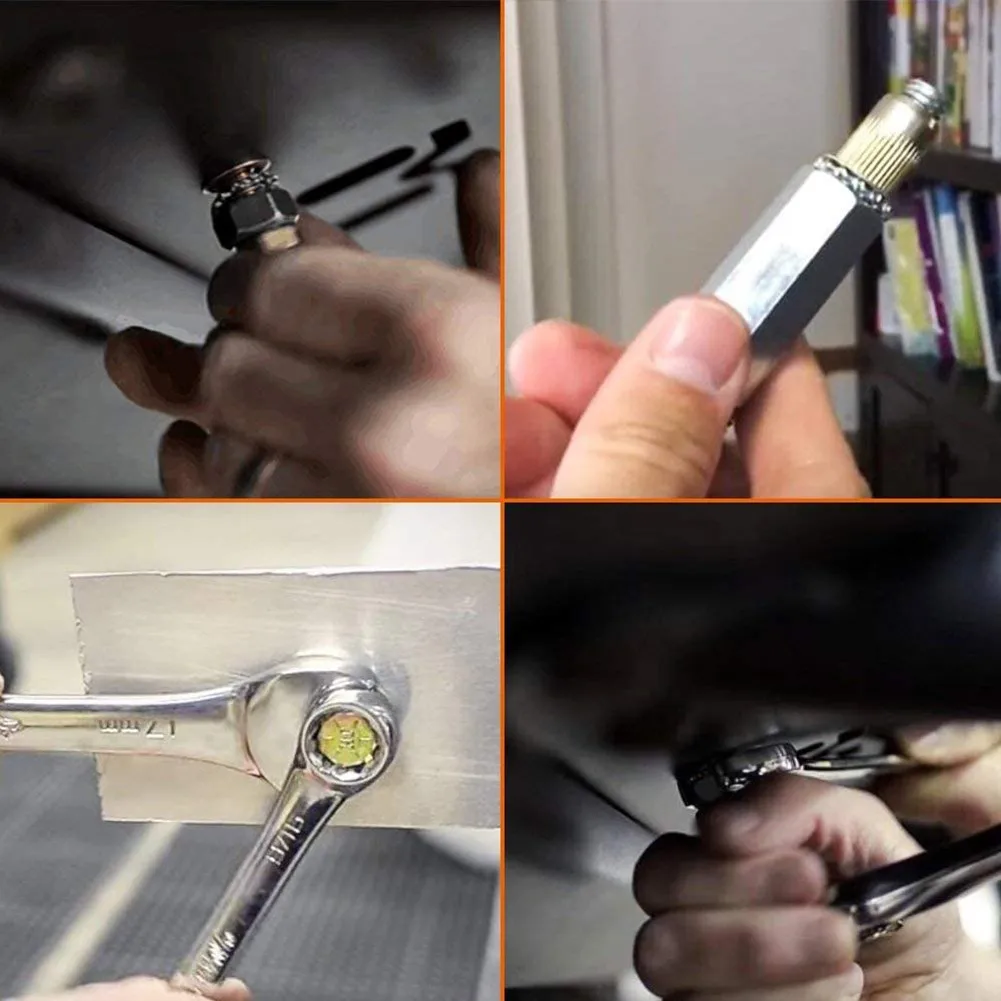 Заклепки с накаткой гайки метрического размера заклепки оцинкованные глухие из