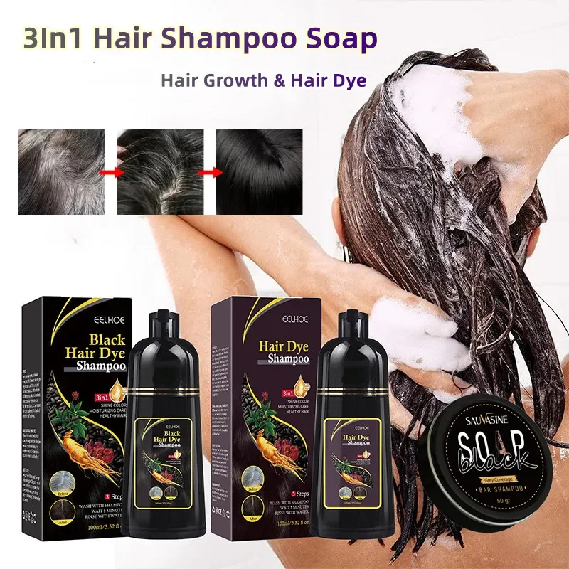 Шампунь-краска для роста волос Polygonum Multiflorum