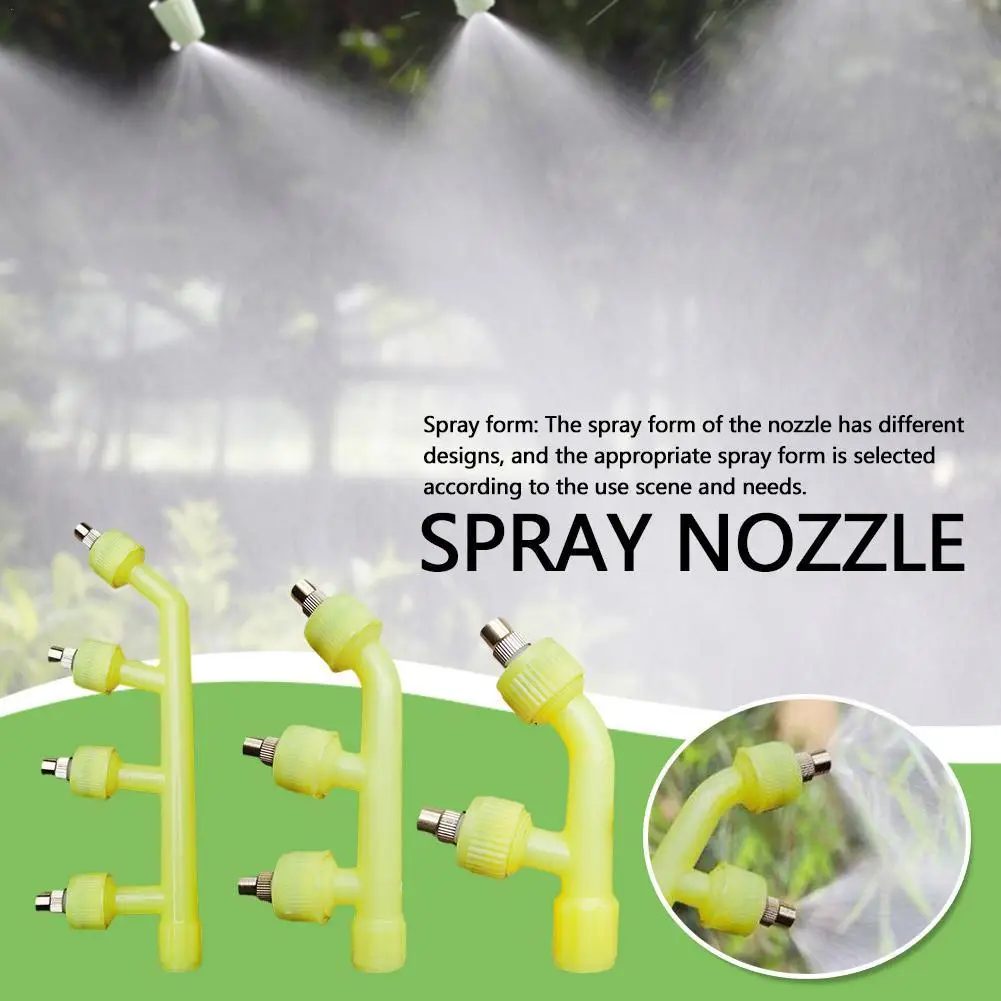 

2/3/4 Head Multifunctional Agricultural Atomizing Sprayer Nozzle For Garden Lawn/flower Irrigation Pesticide Spraying Sprinkler