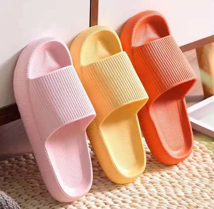 

Female Flipflop Soft Sole Sandals Women's Platform Sandals Slide Slippers Beach Sole EVA Indoor Slides Slippers For Leisure Men