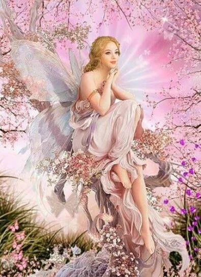 

5D Diamond Art Painting Elf Princess Full DIY Diamond Mosaic Rhinestone Embroidery Cross Stitch Home Decor