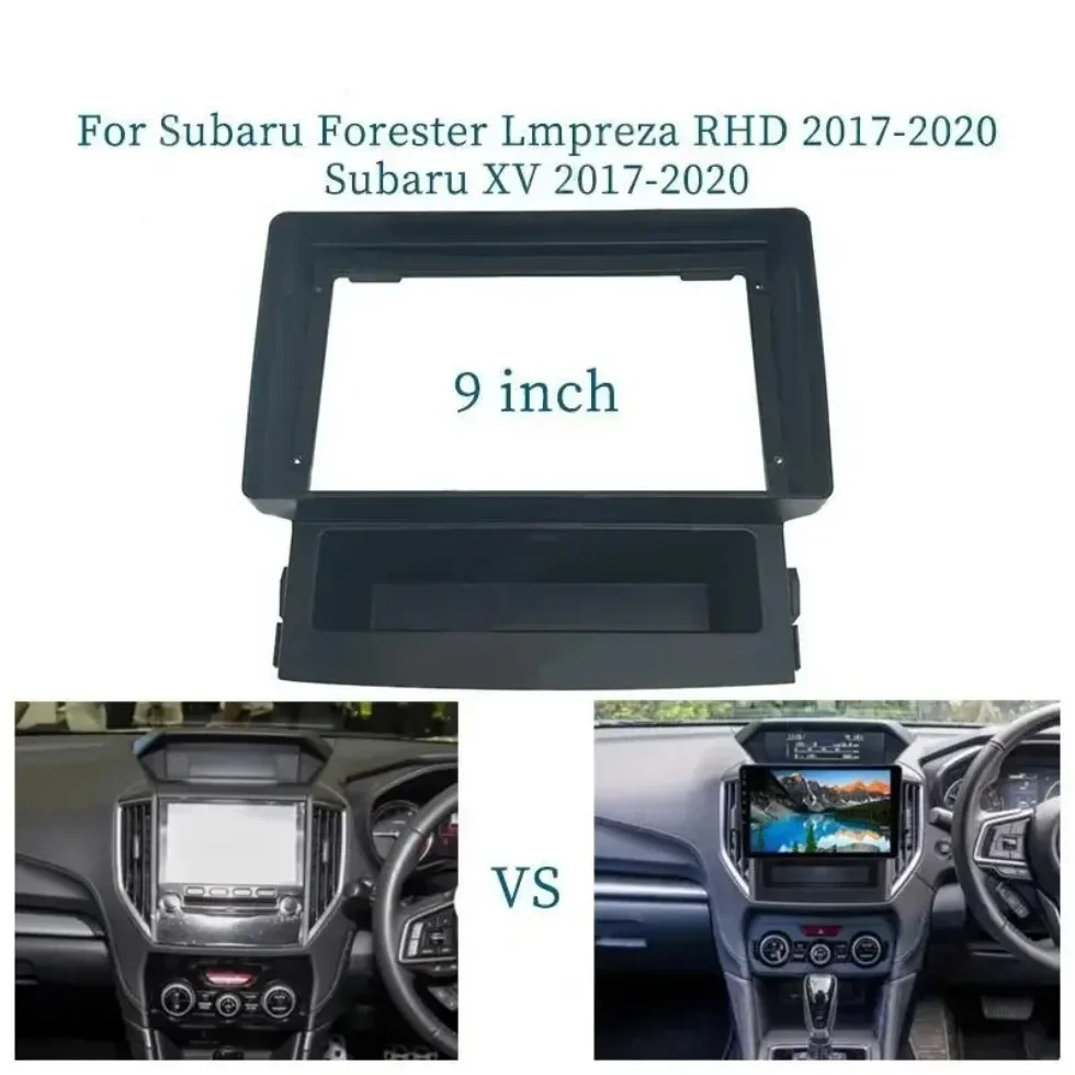 9-дюймовый адаптер для автомобильной рамы Subaru Forester Lmpreza XV 2017-2020 Canbus Box Decoder Android