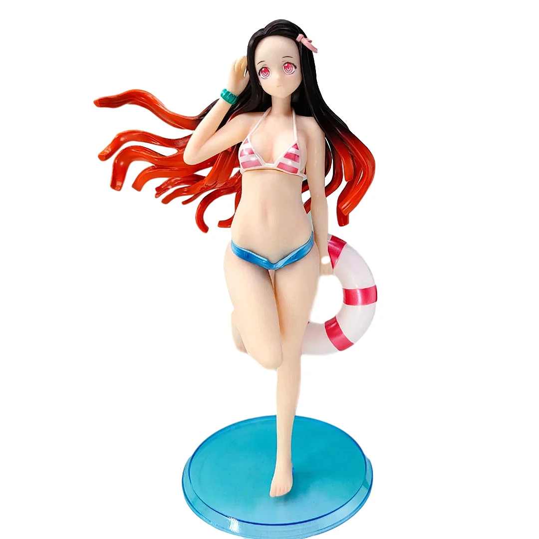 

Anime Demon Slayer: Blade Swimsuit Kamado Nezuko Standing Model Boxed Figure 25cm