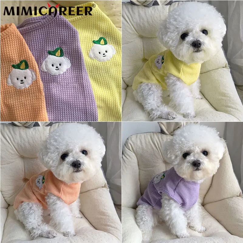 

Dog Vest Adjustable Soft Breathable Cartoon Printed Dog Harness Summer Thin Fashion Mesh Vest Top T-Shirt for Dogs Puppy Clothes