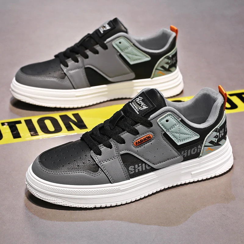 Мужские дизайнерские кроссовки на шнуровке