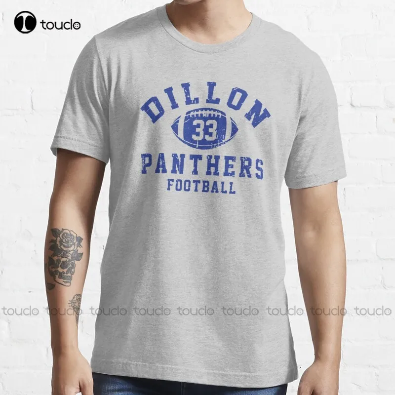 New Dillon Panthers Football - 33 T-Shirt Mens Compression Shirt Cotton Tee Shirt Xs-5Xl Unisex Fashion Funny Tshirt