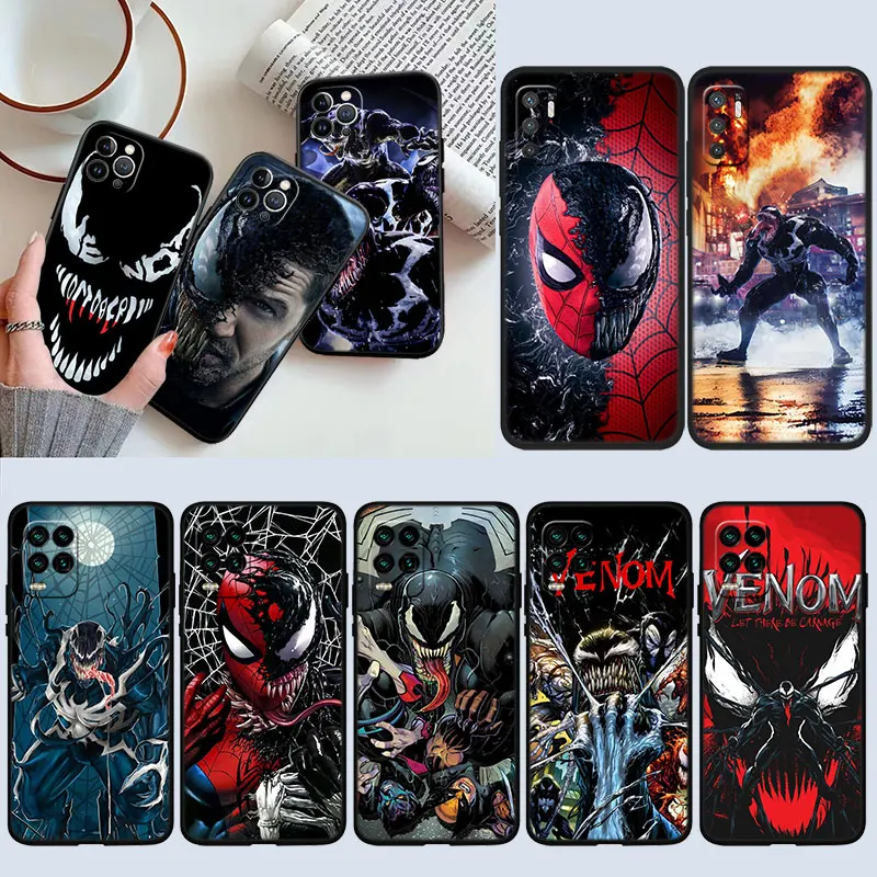 Новый высококачественный чехол для телефона Marvel Venom Redmi Note 6 7 8 9 8T 9T 9S Pro Max 8A 9A 9C Prime