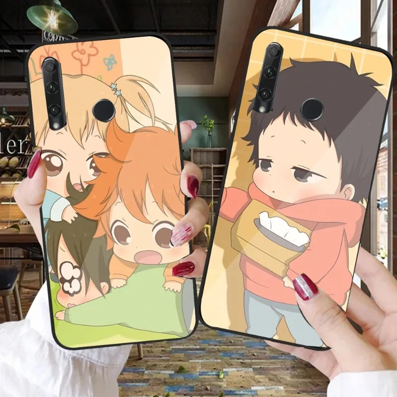 

Чехол для телефона в стиле аниме Школьный для Huawei P50 P40 P30 P20 Pro Mate 40 30 20 Pro Nova 9 8 7 PC стеклянный чехол для телефона