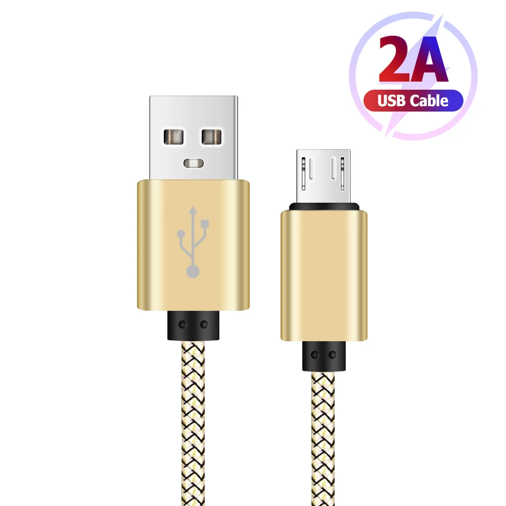 

10 шт., кабель Micro USB для Xiaomi Redmi Note 5 Android, длина 1 м, 2 м, 3 м