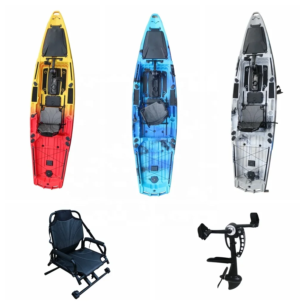 Vicking 13-футовый рыболовный каяк с педальным приводом оптовая продажа каноэ/каяк