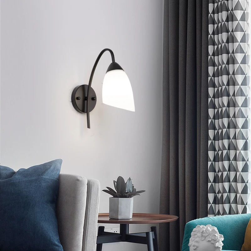 Современная светодиодная настенный светильник украшение для стен в