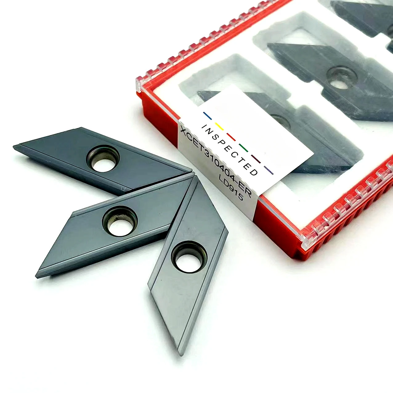 Оригинальная карбидная вставка XCET310404 LD915 для хвостовика фаски Ecc31005 сверхдлинный