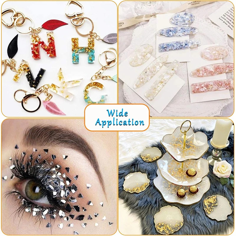 20 г/лот натуральные кристаллы гравий из стекла высококачественные камни