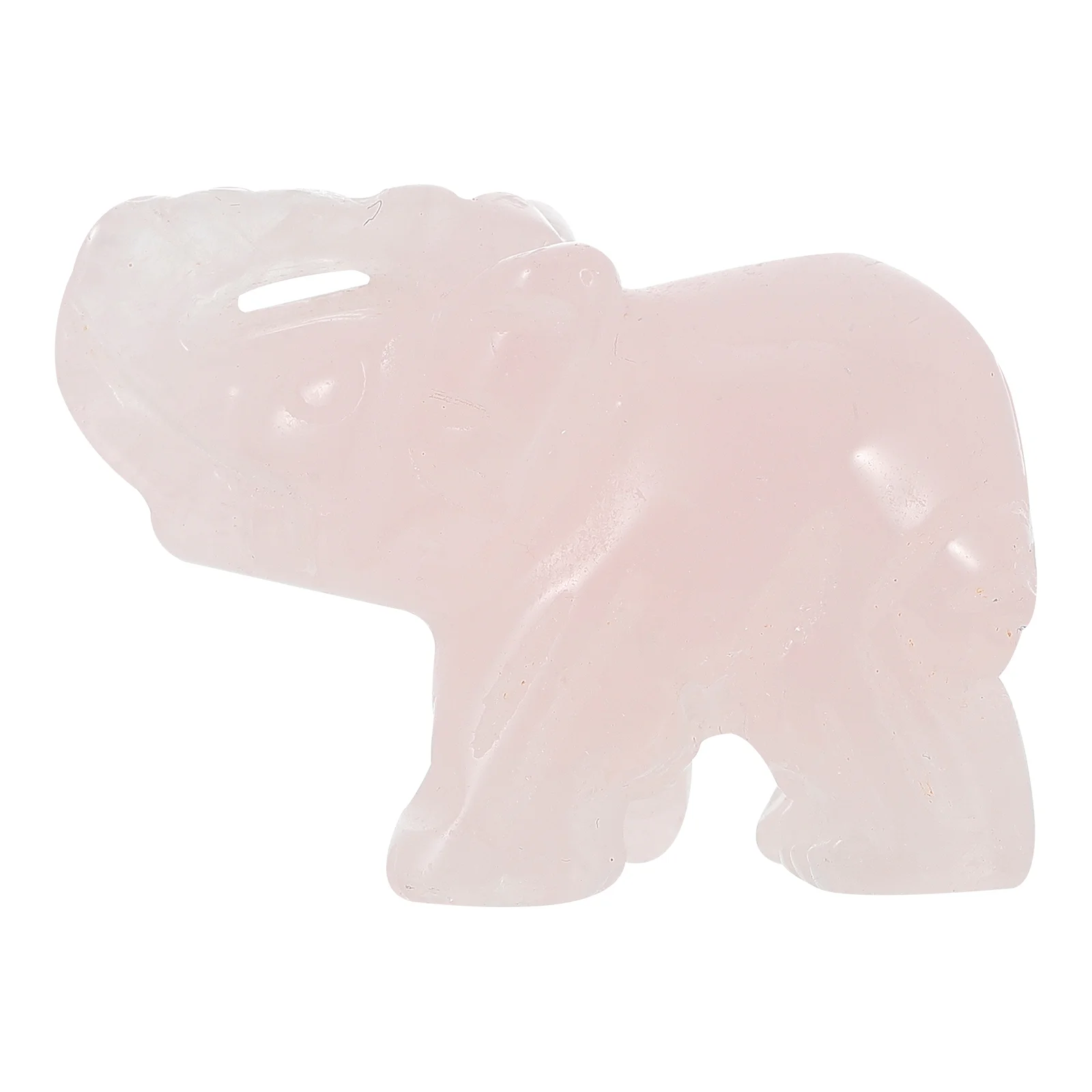 

Elephant Statue Animal Figurines Gemstone Crystaldecor Sculpture Figurine Pocketluck Good Shui Feng Baby Miniature Animals