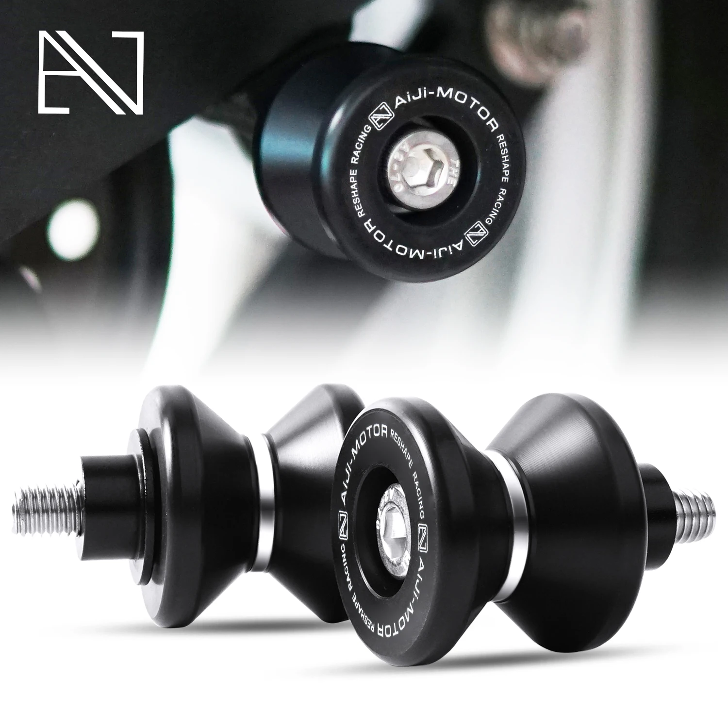 

6MM Swingarm Sliders Spools Paddock Stand Bobbins For Yamaha MT-03 MT-09 MT-10 MT03 MT09 MT10 MT 03 09 10 Motorcycle Accessories