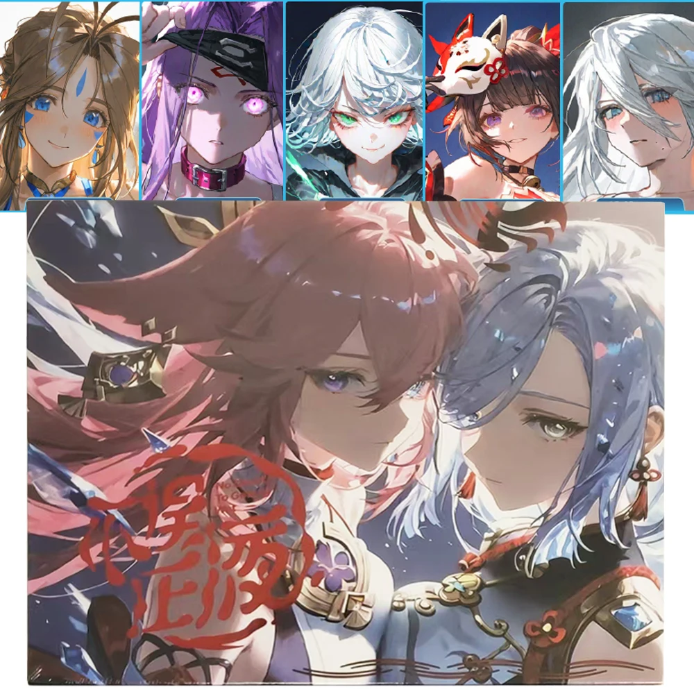 No Doubt To Getting Wet Collection Cards Cute Girls Hyūga Hinata Anya Forger Nami Anime Эксклюзивные карты персонажей