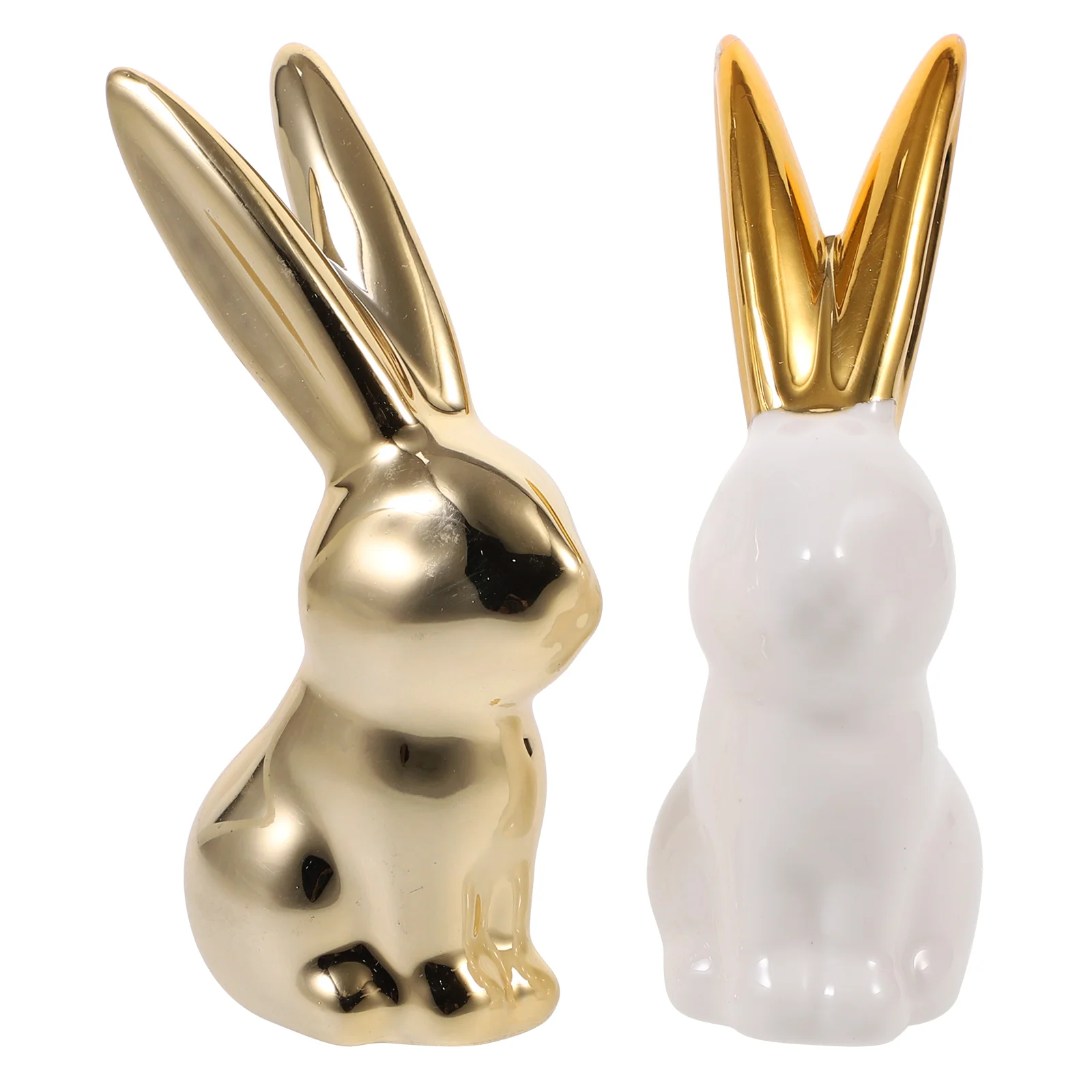 

Rabbit Bunny Easter Ceramic Decor Sculpture Figurines Figurine Porcelain Party Statues Statue Ornament Decoration Supplies