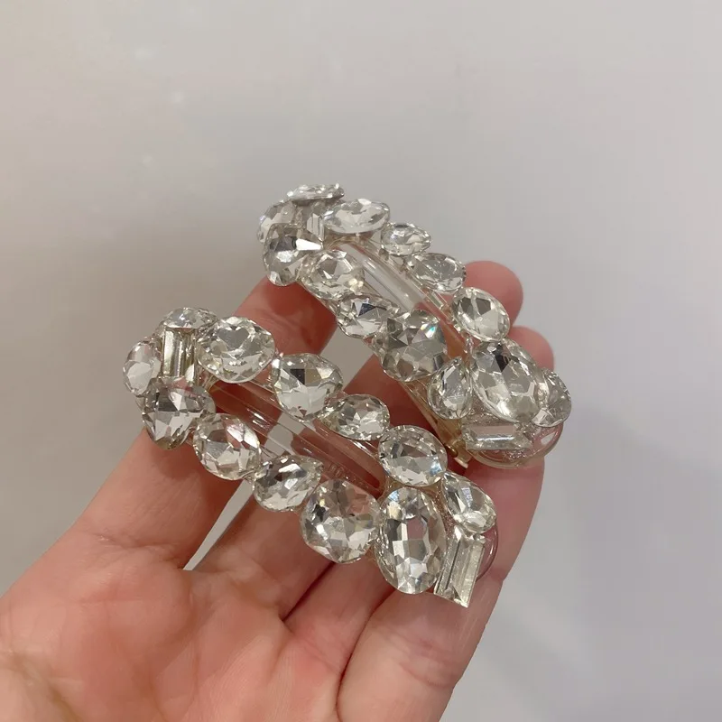 

Woman Elegant Transparent Hair Clips Girls Hair Accessories Hairpins Headwear