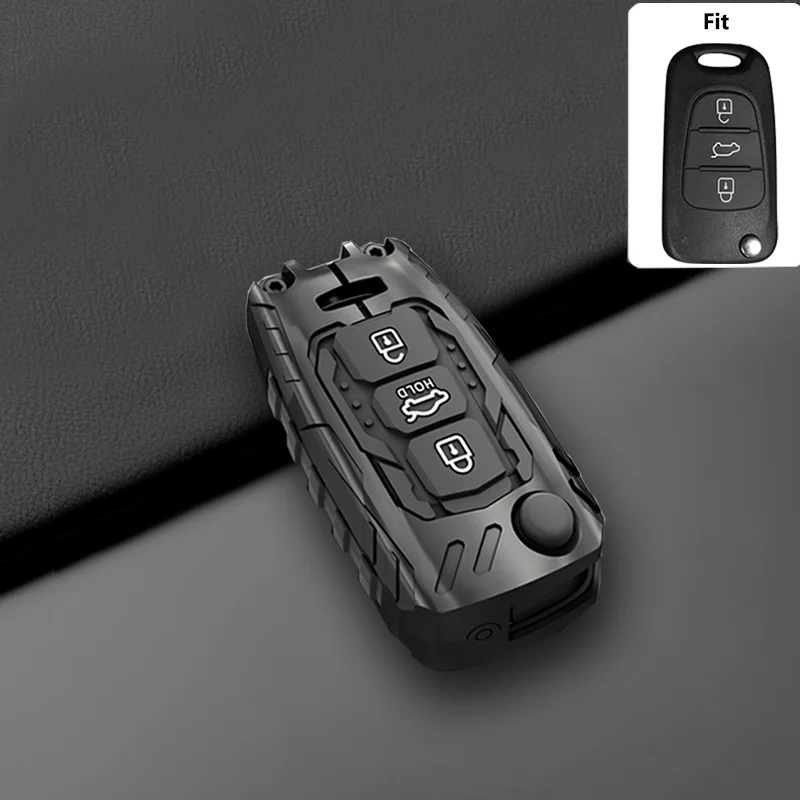 

НОВЫЙ бронированный стиль для Hyundai I20 I30 Ix20 Accent для KIA Sportage Rio 3 Soul Optima Ceed K5 K2 Откидной складной чехол для автомобильного ключа