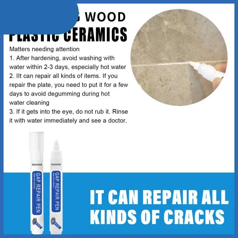 

30g Bathroom Waterproof And Mildew-proof Floor Gap Tile Repair Pen Wall Repair Pen Tile Beauty Seam Pen Tile Repair Pen