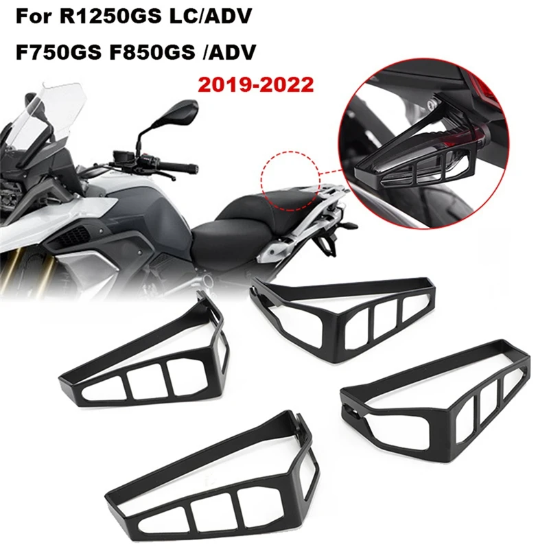 

Motorcycle LED Indicator Turn Signal Light Cover Protector For -BMW R1200GS R1250GS F750GS F850GS