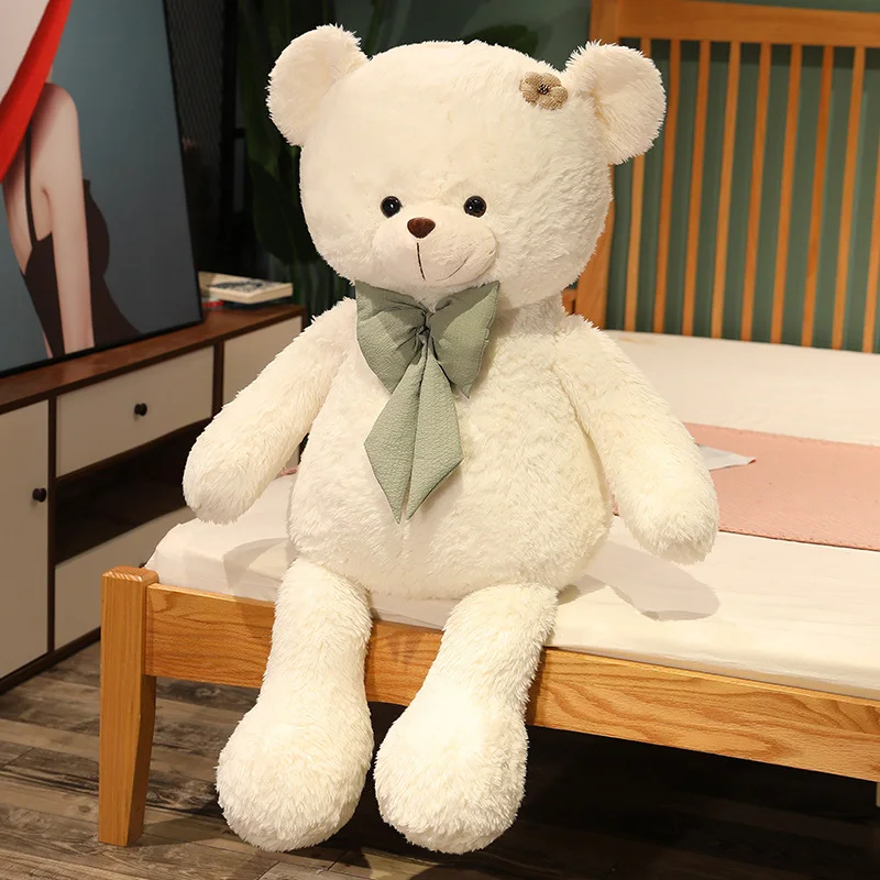 

60/80cm New Cute Teddy Bear Plush Toy Soft Stuffed Animals Doll Kawaii Sofa Pillow For Girl Kid Nice Birthday Gift Home Decor