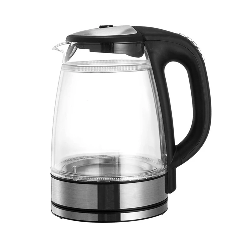 

JHD-Electric Kettle, 1.7L Glass Water Boiler With Keep Warm Function & Boil-Dry Protection, Tea Kettle Electric,EU Plug