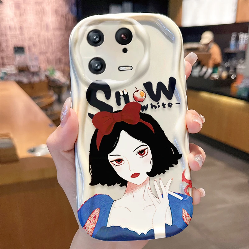 Чехол для Xiaomi Mi 14 13 12 Pro 11 Lite противоударный чехол с изображением белоснежной