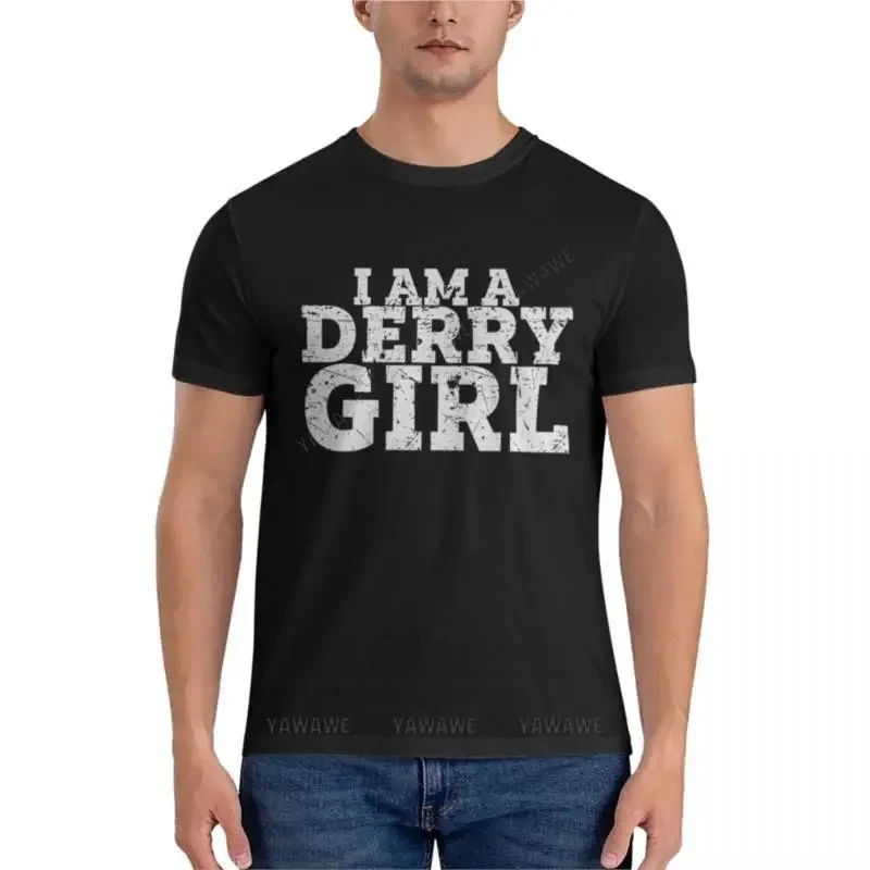 man crew neck t-shirt Derry GirlsClassic T-Shirt T-shirt for a boy Blouse