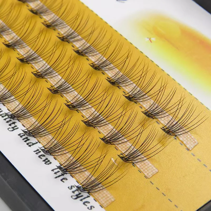 

High quality 60 knots 20D Black 8/10/12mm MINK Eyelash Extension Artificial Eyelash Fake False Eye Lash Eyelashes