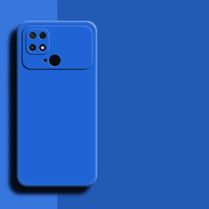 For POCO C40 Case POCO C40 Cover 6.71 Inch New Original Liquid Silicone Shockproof Back Bumper For Xiaomi POCO C 40 C40 Case