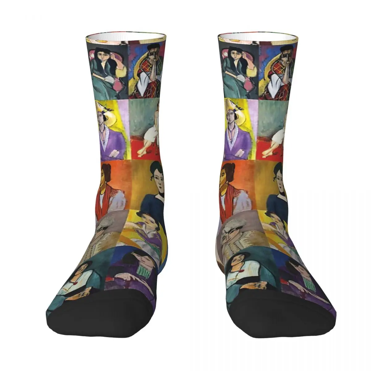Henri Matisse Faces Adult Socks,Unisex socks,men Socks women Socks