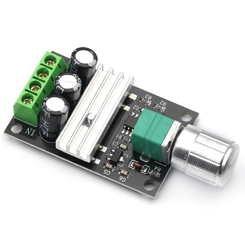 PWM контроллер скорости двигателя постоянного тока 6V 12V 24V 28V 3A переключатель