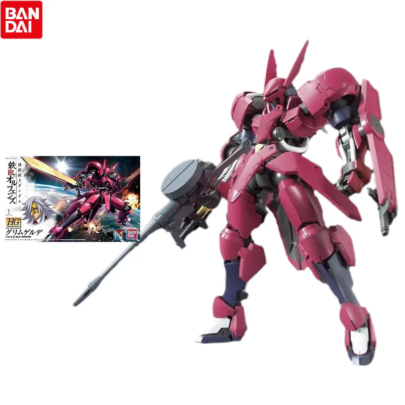 

Bandai Gundam Model Kit Anime Figure HG IBO 014 1/144 V08-1228 Grimgerde Genuine Model Action Toy Figure Toys for Children