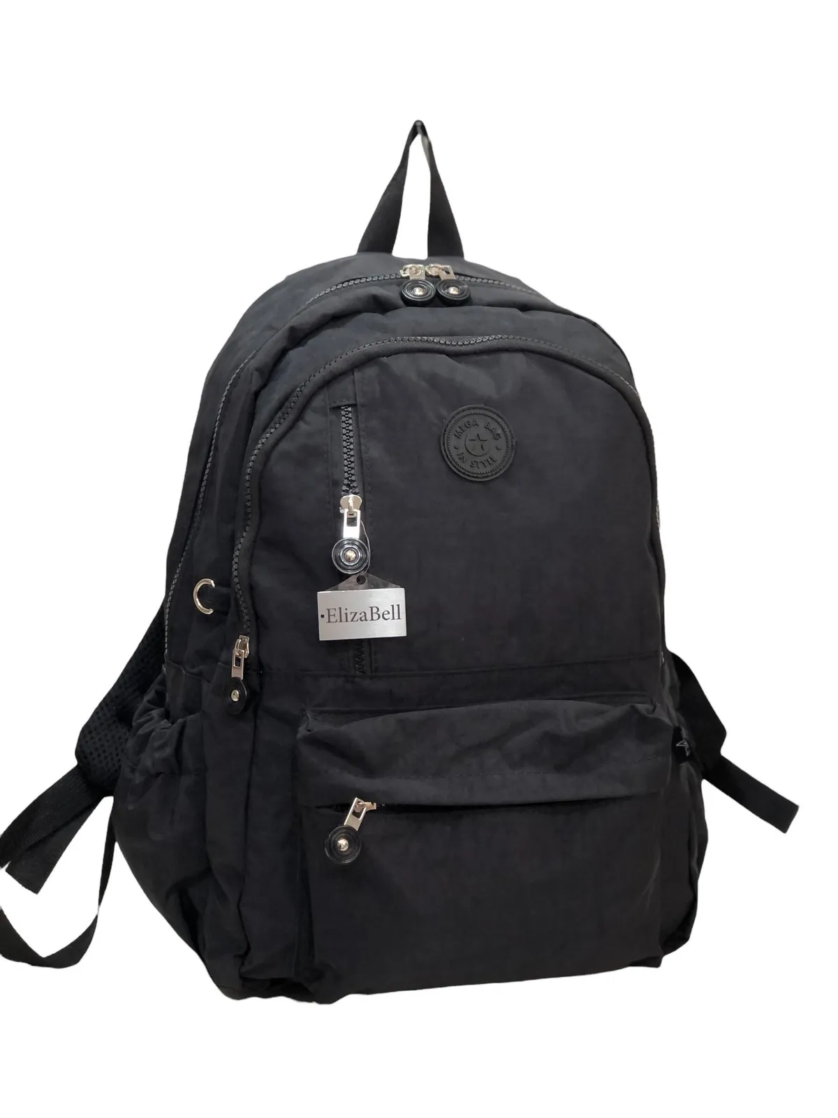 

Black school bag and casual backpack size 42 Cm32Cm