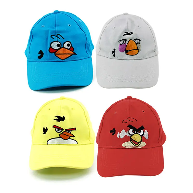 

[Sunshade Essential] Angry Birds Anime Personality Youth Sunscreen Hat Male Creative Cute Cartoon Travel Cap Female Holiday Gift