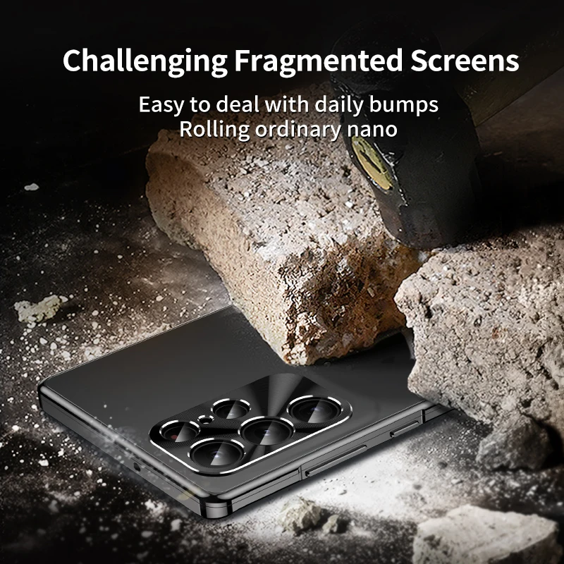 Official Magnetic Metal Fram Case For Samsung Galaxy S22 S21Ultra Built in Aluminium Alloy Camera Protect Matte Ultra-Thin Cover