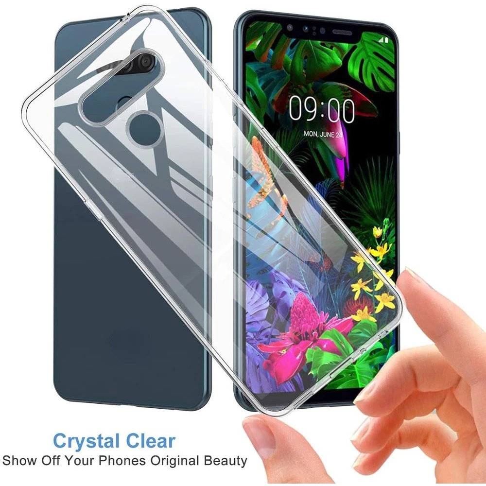 

Ultra thin Transparent Phone Case for LG Stylo 6 5 K41s K61 K50s K60 V50 K40 K12 plus Q7 Q6 V40 soft TPU Clear Cover