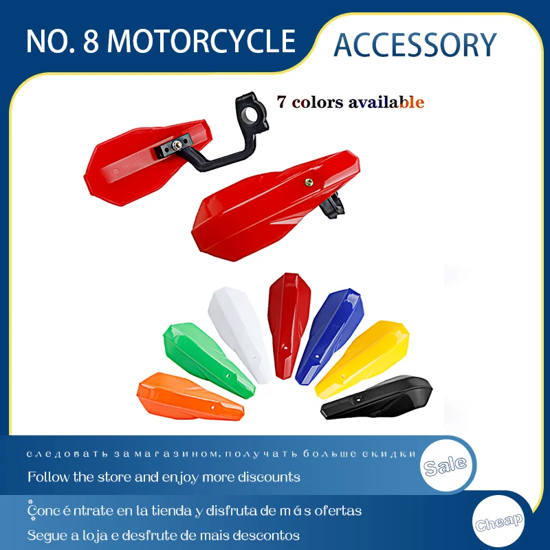 Motorcycle Hand Guards Handle Protector Handguard Handlebar Protection PP Plastic For KTM HONDA YAMAHA YZ SUZUKI Pit Dirt Bike