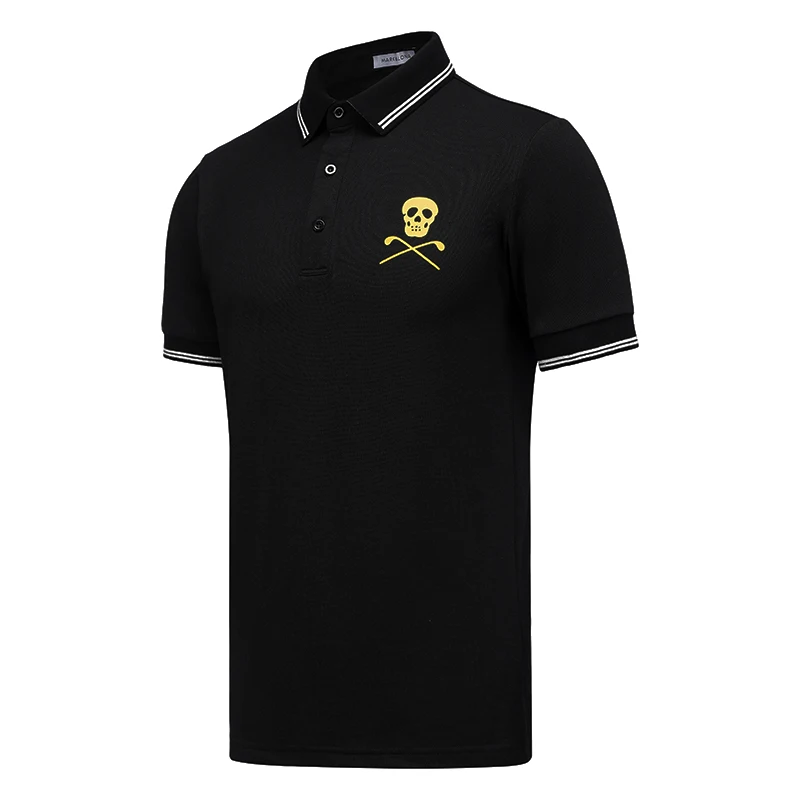 

2022 Summer New Men's Golf Clothing Outdoor Sports T-Shirt Breathable Quick Dry Casual Short Sleeve POLO Shirt Free Shipping
