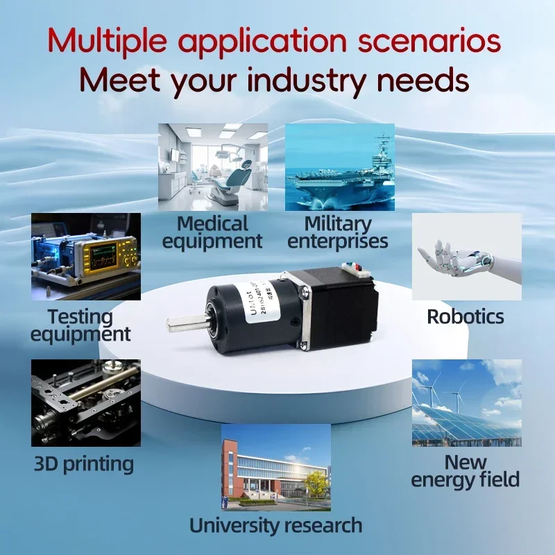 Umot планетарный редуктор шаговый двигатель 2 фазы