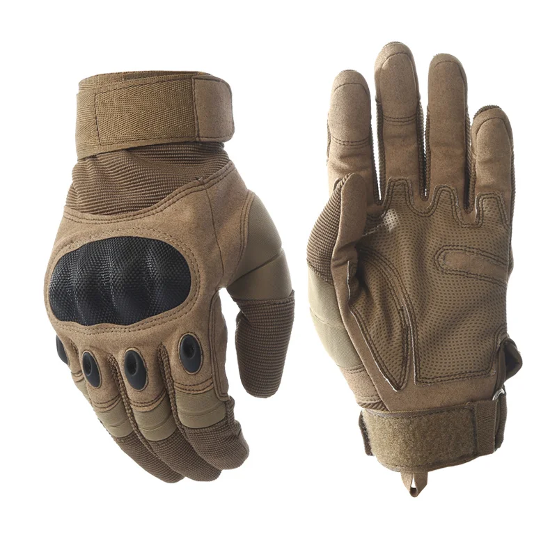 Touch Screen Army Military Tactical Paintball Airsoft Shooting Combat Anti-Skid Bicycle Hard Knuckle Full Finger Gloves
