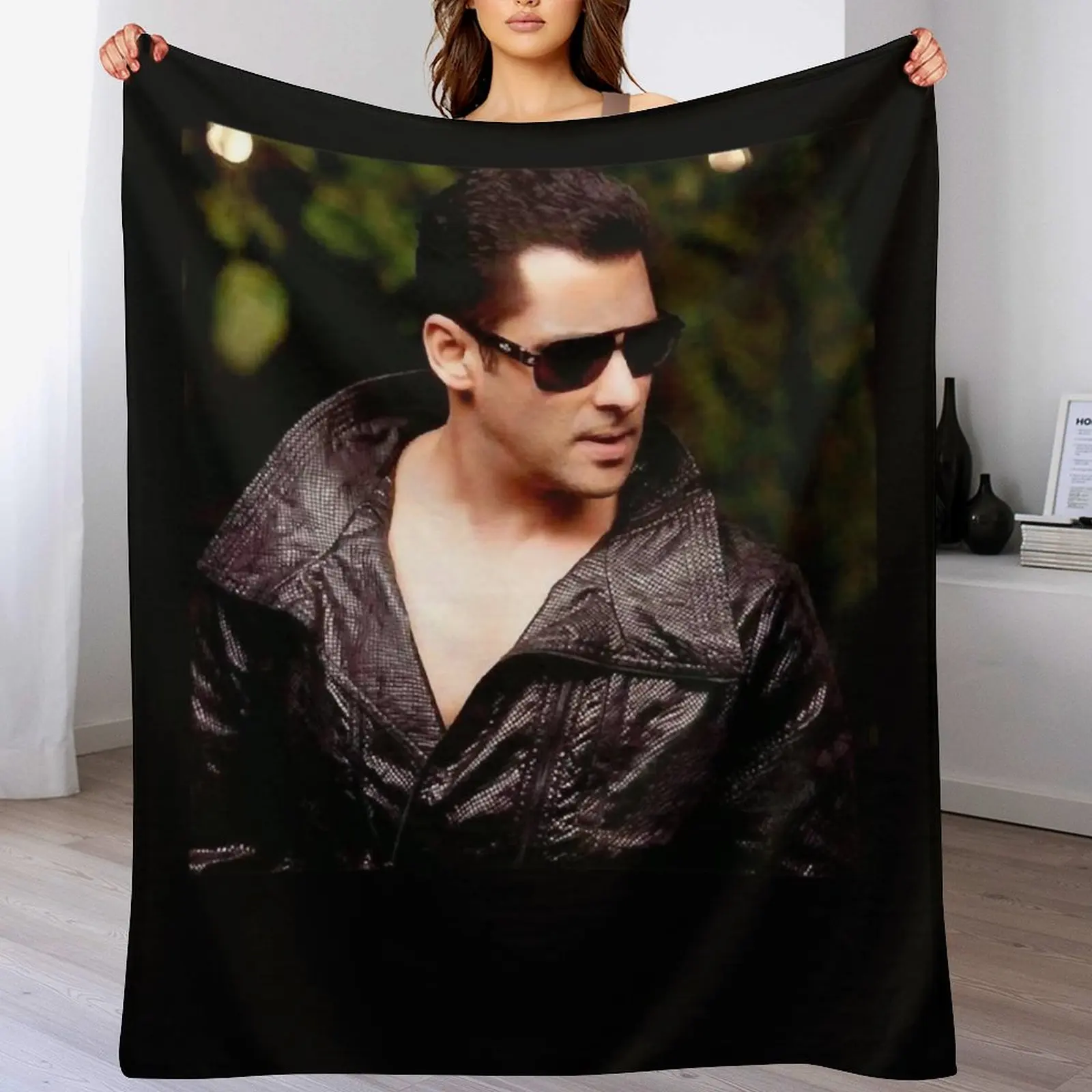 Salman Khan actor Throw Blanket Blankets For Bed decorative
