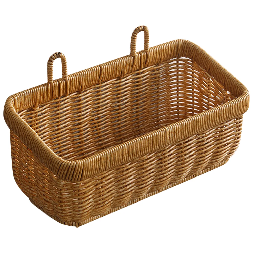 Тканые настенные гобелены с имитацией ротанга плетеные цветочные горшки