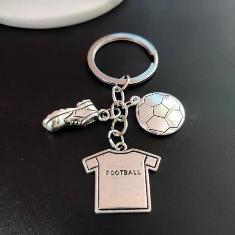 

soccer football gym shoes sport Bag Key Chains, keyring,Silver Color, Women Jewelry Man Accessory Pendant Fashion